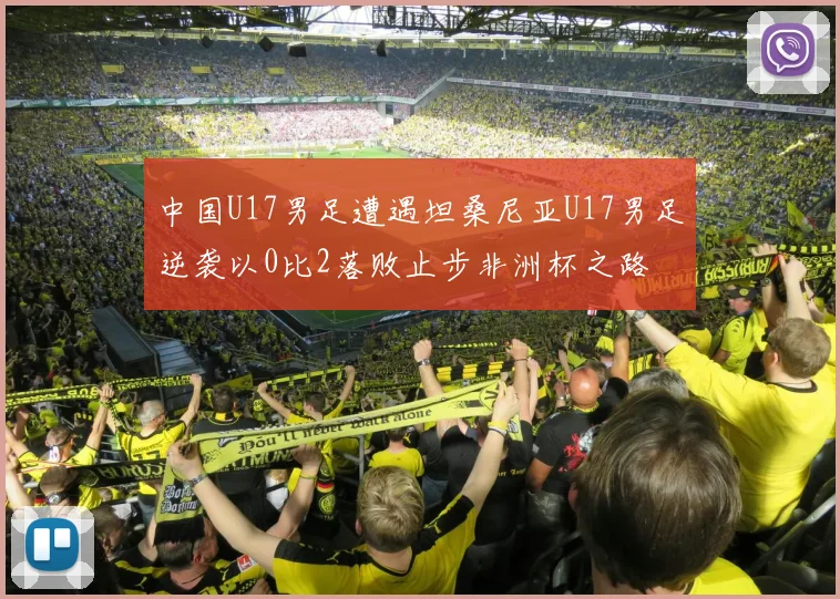 中国U17男足遭遇坦桑尼亚U17男足逆袭以0比2落败止步非洲杯之路